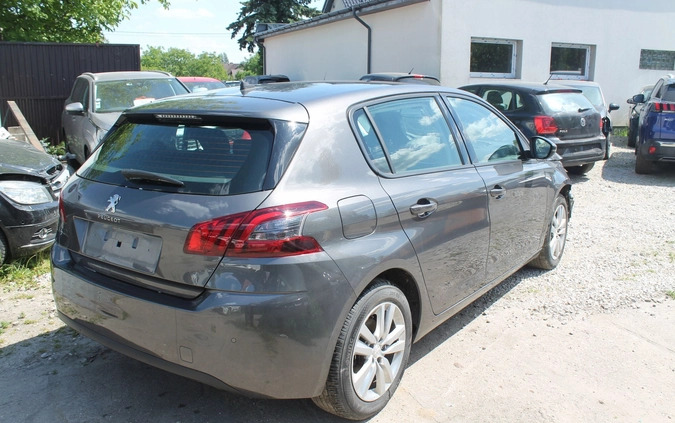 Peugeot 308 cena 28900 przebieg: 114814, rok produkcji 2020 z Supraśl małe 67